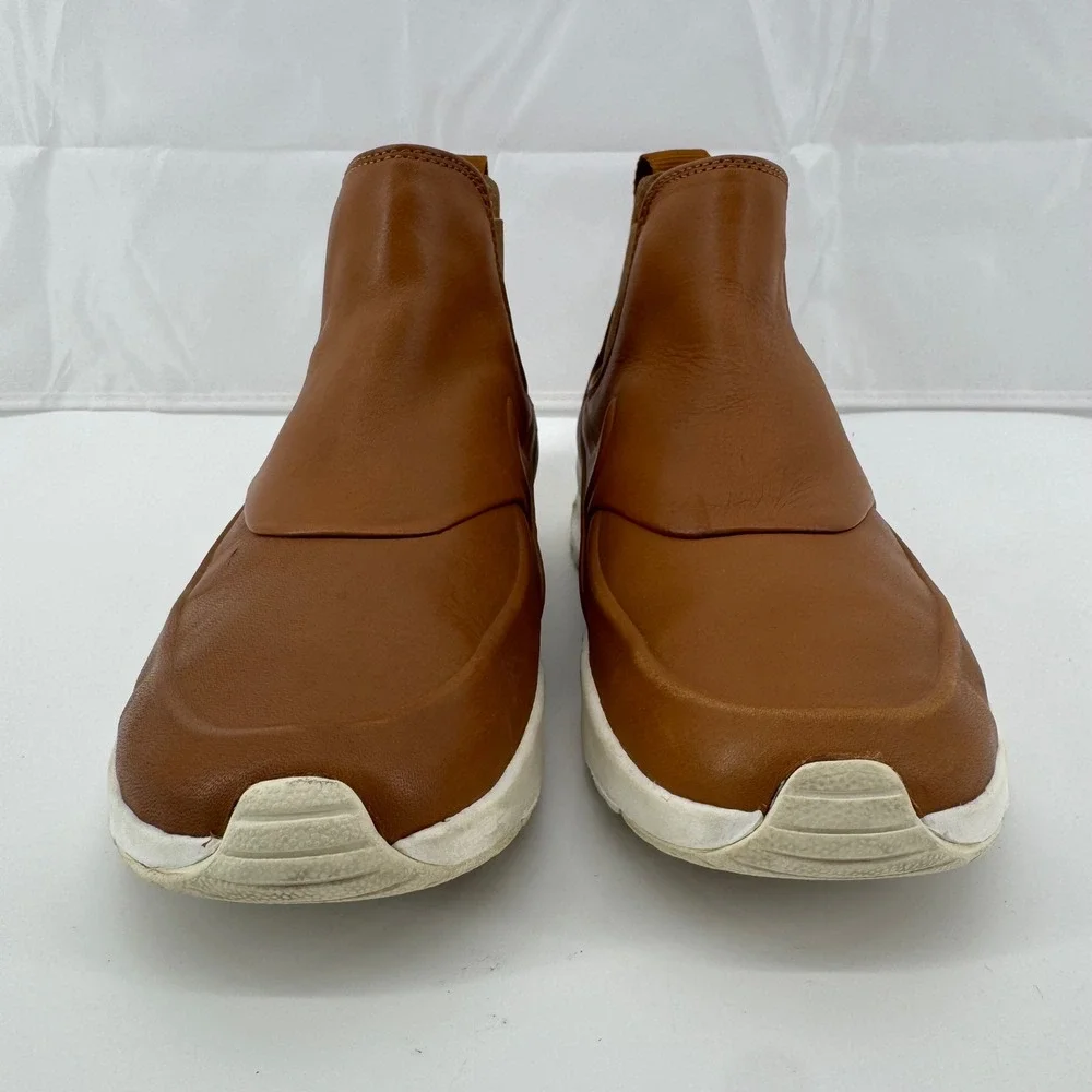 Nike Air Max‎ Thea Mid Chelsea Boots Womens 8 Brown Leather 859550-200